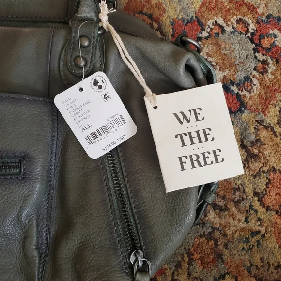 NWT We The Free Baby Emerson Tote Bag - Secret Sage - Picture 4 of 10